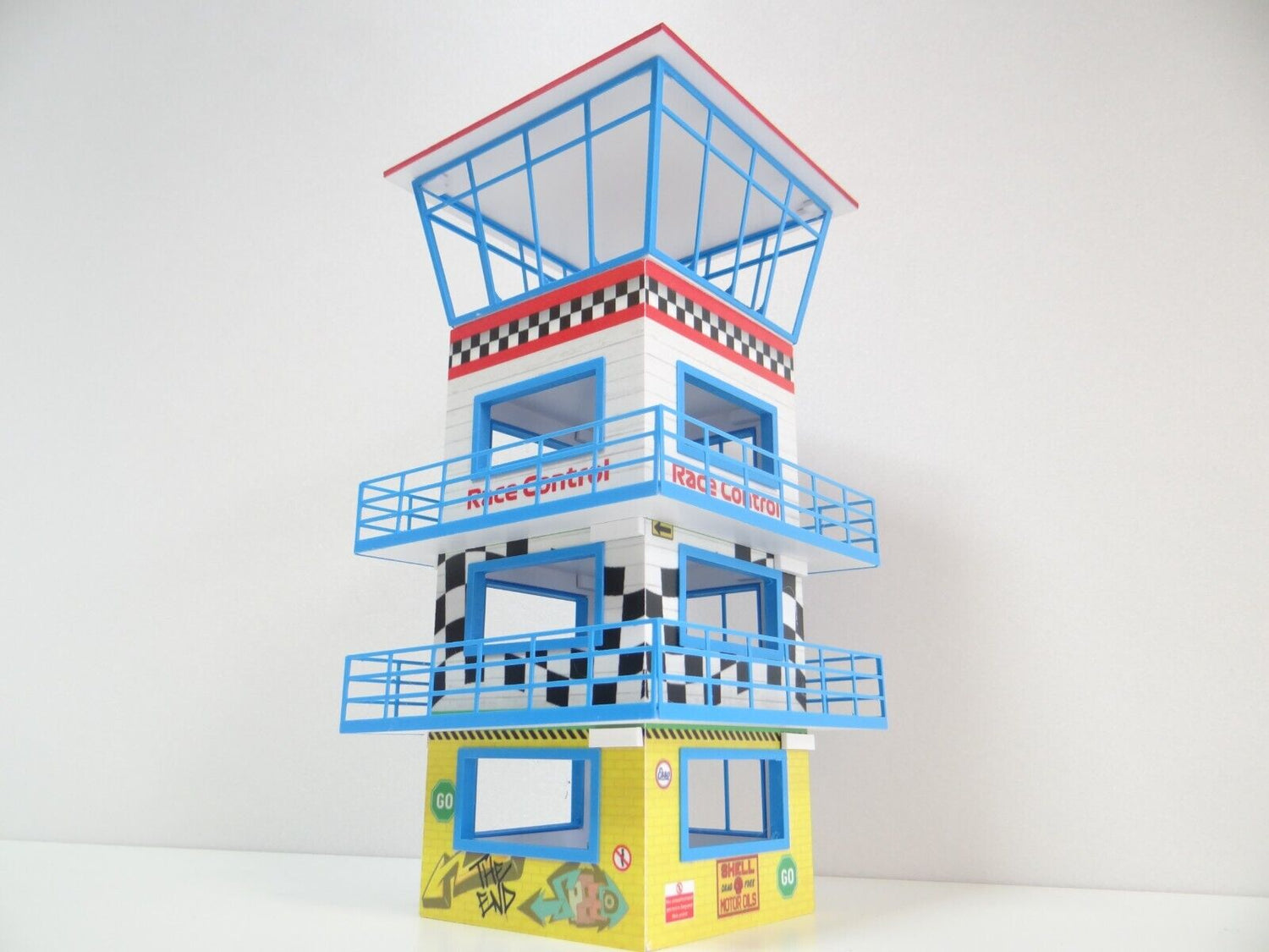 1:43 scale diorama accessory for rally track setup