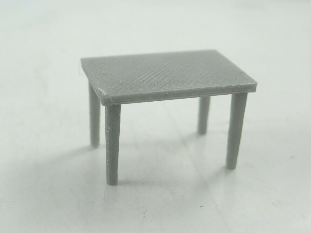Set of 2 Plastic Toy Miniature Breakable Office Chair Accessories for Action Figures, Dioramas, Models