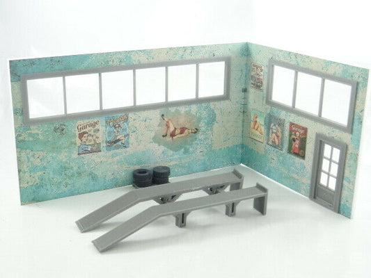 Diorama Garage 1:43
