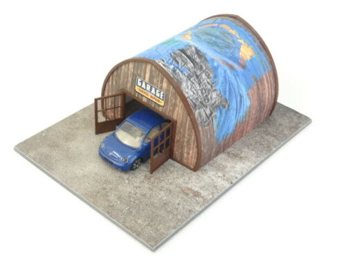 diorama garage 1:43