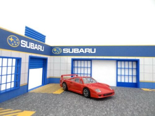Diorama Model Kit Double Sports Car Garage Auto Services in Scale 1:43 NEW